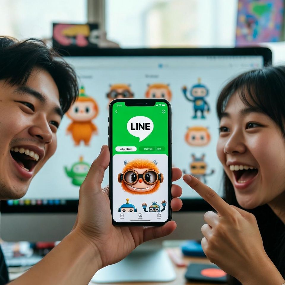 Line Sticker & Mascot