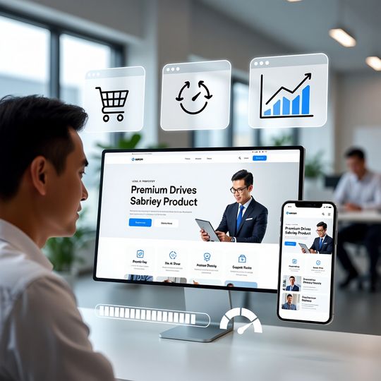 Web Design Premium Mockup